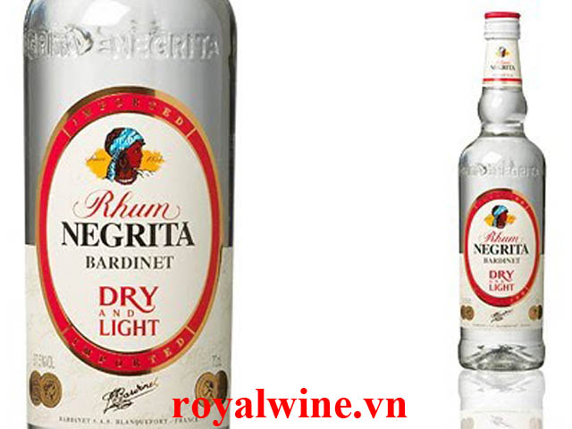 Rượu rum Negrita White Rum Signature