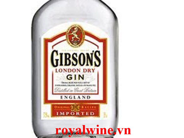 Rượu gin Gibson's London Dry Gin
