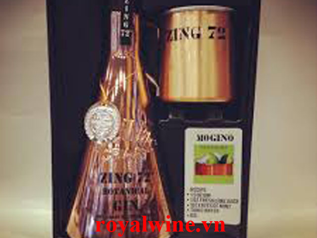 Rượu gin Zing 72 Botanical Gin