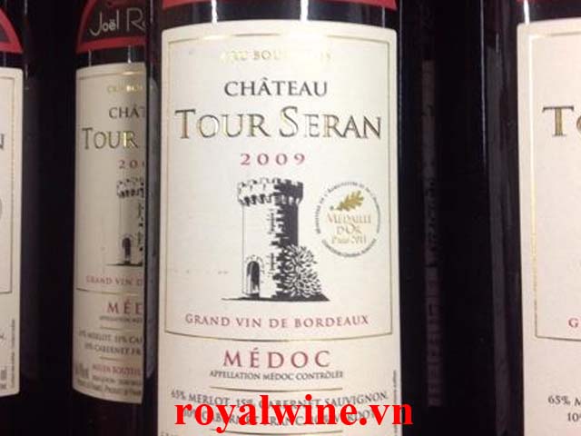 Rượu vang Chateau Tour Seran 2014