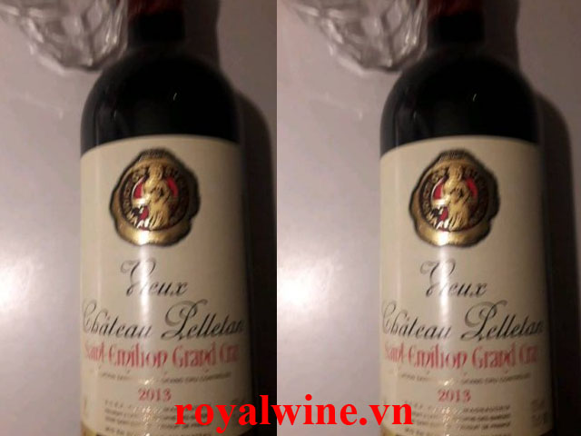 Rượu vang Château Vieux Pelletan Grand Cru 2013