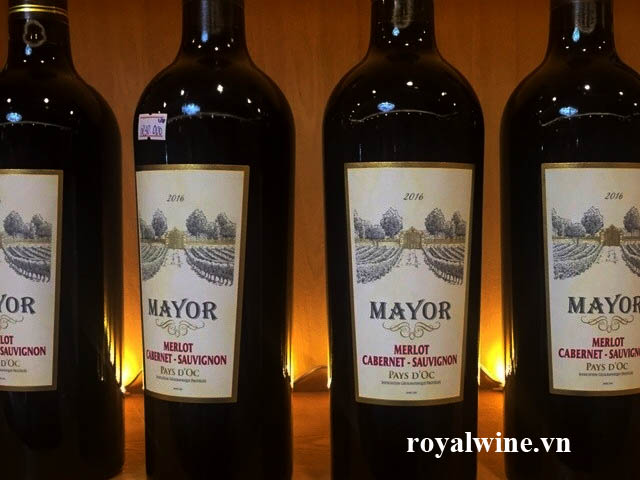 Rượu vang Mayor Merlot- Cabernet Sauvignon