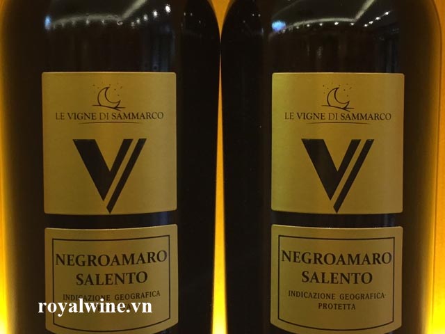 Rượu vang V Negroamaro Salento