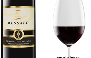 Rượu vang Messapo Rosso Primitivo Salento
